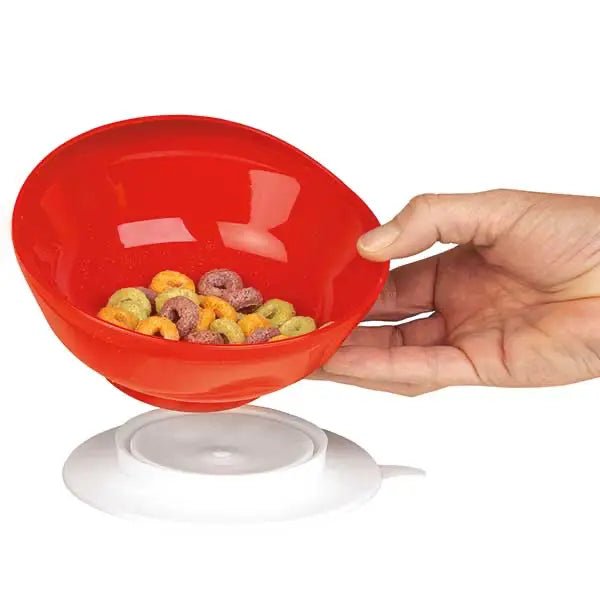 Schüssel auf Saugnapf - rot - Servocare